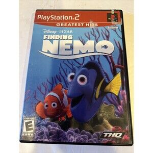 PS2 Finding Nemo Disney Pixar Sony Playstation 2 Game